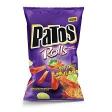 PATOS ROLLS CHILI & LIME 61G