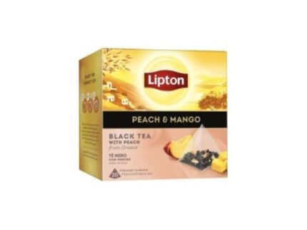 LIPTON ČRNI ČAY BRESKEV & MANGO 20KOS 34G