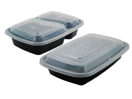 WIMEX POSODA ZA S POKROVOM ČRNA 50KOS