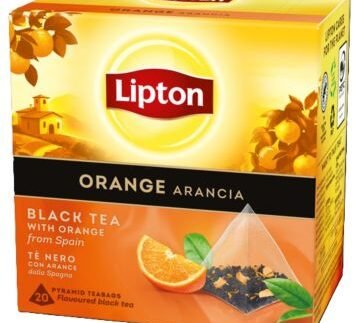 LIPTON ČRNI ČAY POMARANČA 20KOS 34G