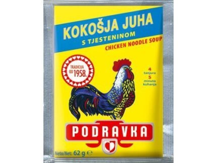 PODRAVKA KOKOŠJA JUHA Z REZANCI 65G