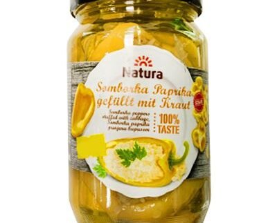 NATURA SAMBORKA POLNJENA Z ZELJEM PEKOČI 680G