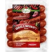 BRAJLOVIČ GRILLWURST RIND PEKOČI 500G