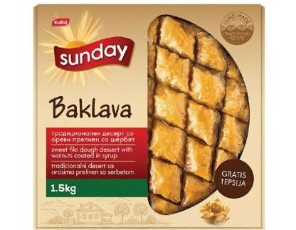 SUNDAY BAKLAVA OREH 1,5KG