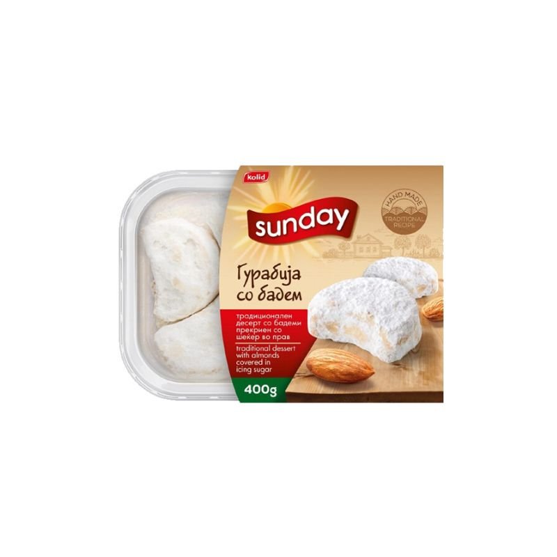 Birokrat - 00514 SUNDAY PIŠKOTO Z MANDLJI 400G - Image 1