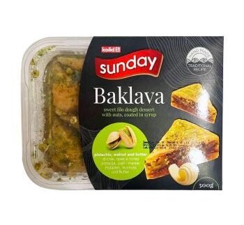 SUNDAY BAKLAVA PISTACIJA 500G