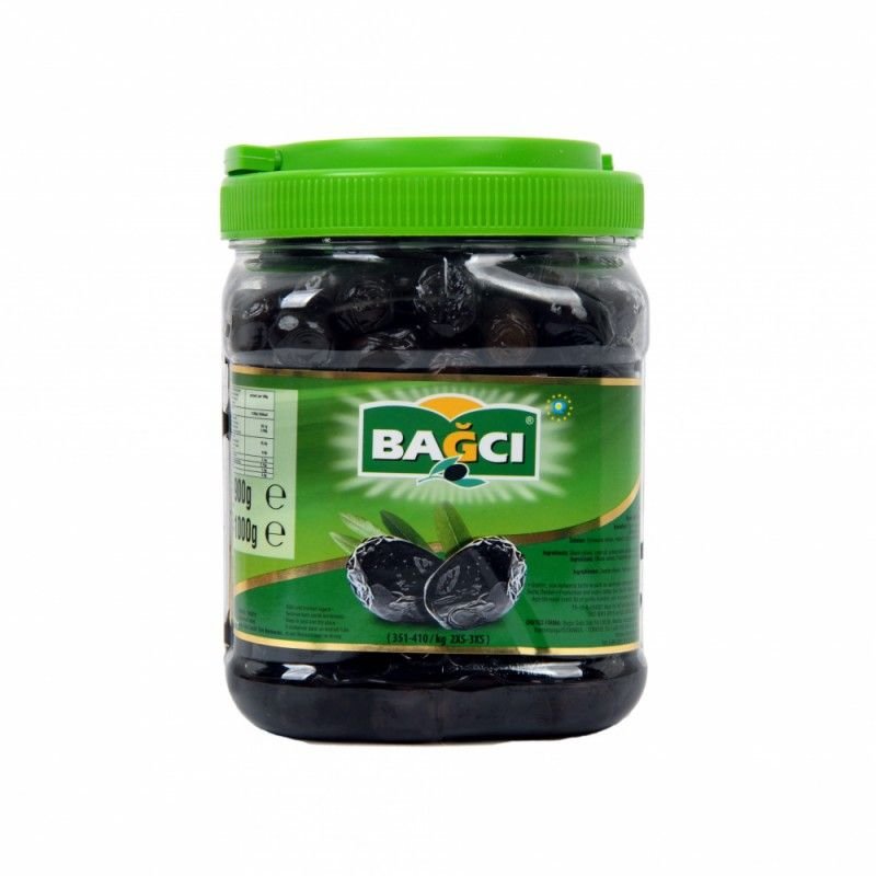 Birokrat - 10707 BAGCI ČRNE OLIVE 900G PET - Image 1