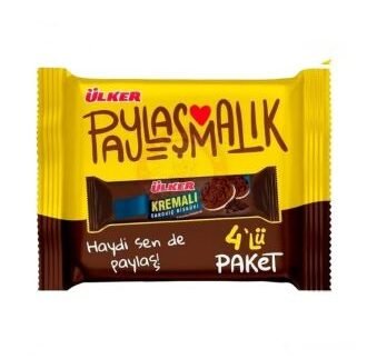 ULKER BISKVIT S KAKAVOVO KREMO 4X61G