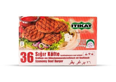 ITIKAT GOVEJI BURGER 36KOS
