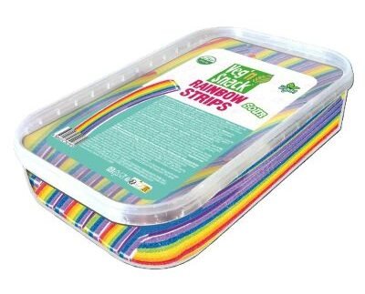 VEGN KISLA RAINBOW STRAWS 200G