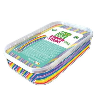 Birokrat - 16249 VEGN KISLA RAINBOW STRAWS 200G - Image 1