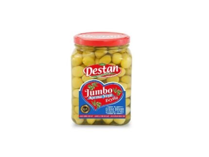 DESTAN KOY ZDROBLJENE ZELENE OLIVE 900G (steklo)