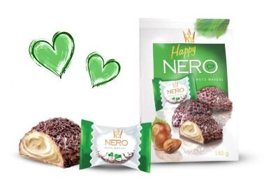 FLIS HAPPY PRALINES NERO 140G