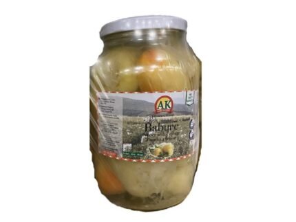 KRUSHA BABURE PAPRIKA Z ZELJEM 2,5KG steklo