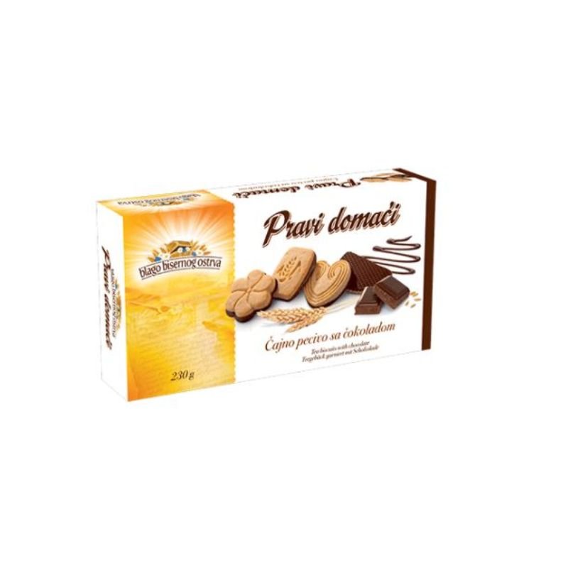 Birokrat - 16999 BLAGO B.O. PRAVI DOMAČI BISKVIT S ČOKOLADOM 230G - Image 1
