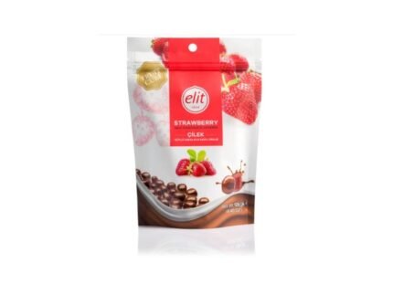 ELIT KOCKE JAGODA OBLITA S MLEČNA ČOKOLADA 125G