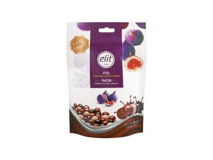 ELIT ČOKOLADNA OBLITA FIGE 125G