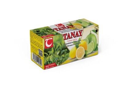 TANAY ČRNI ČAJ LIMONA 25KOS 43,75G