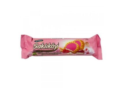 SAKLIKOY CHEESCAKE PIŠKOTI Z MALINA 100G