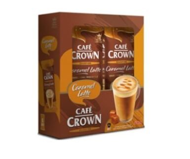 CAFE CROWN CARAMEL LATTE 129G