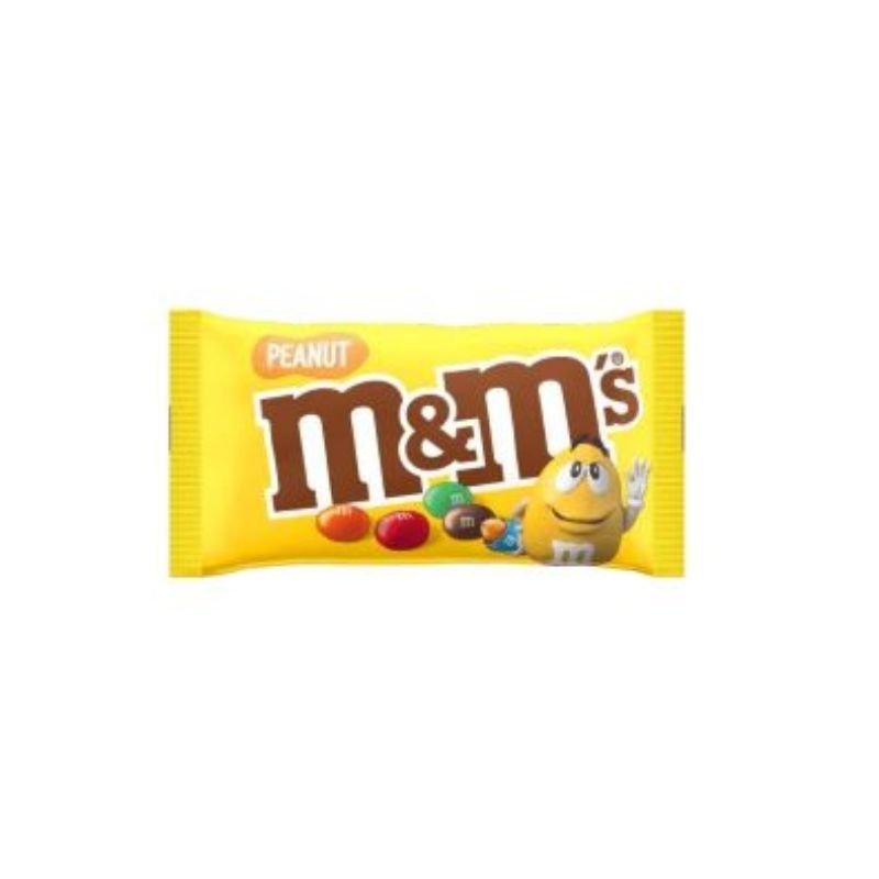M&M'S ČOK. BONBONI Z ARAŠIDOM (RUMENA) 45G