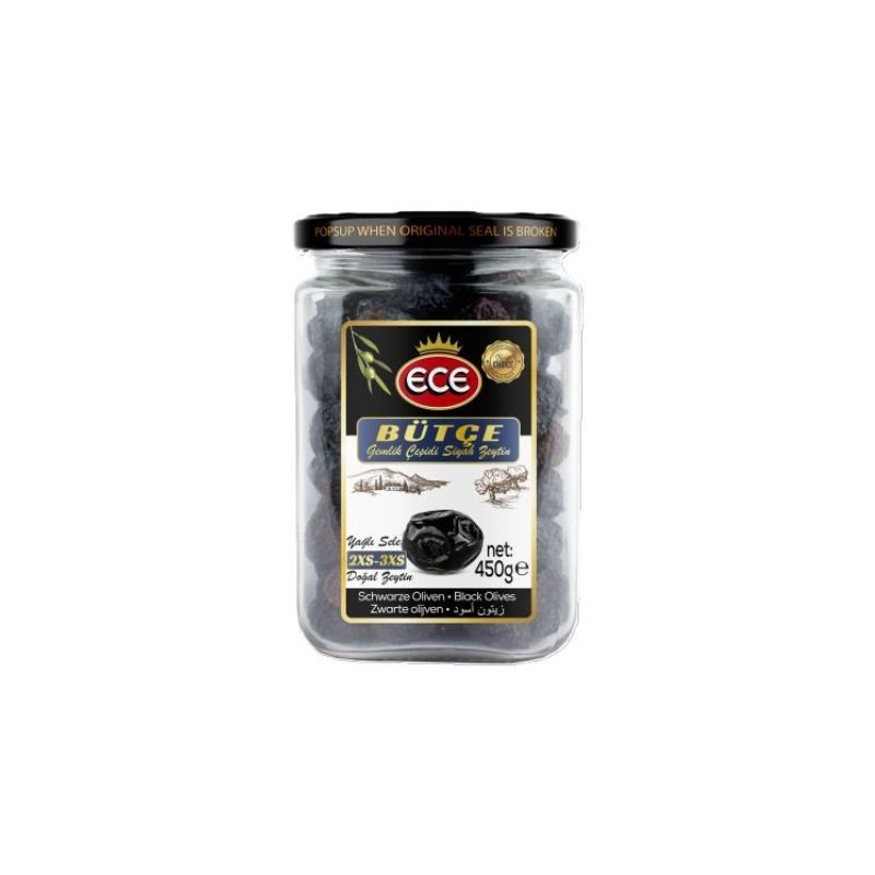 Birokrat - 9006356008882 ECE ČRNE OLIVE BUTCE 450G - Image 1