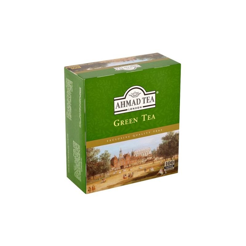 Birokrat - 9006356009485 AHMAD GREEN TEA VREČKA 100X2G - Image 1