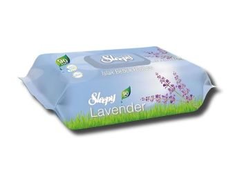 SLEEPY VLAŽILNI ROBČKI LAVANTA 80KOS