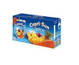 CAPRI-SUN FRUIT TROPICAL 10X0,2L 2L