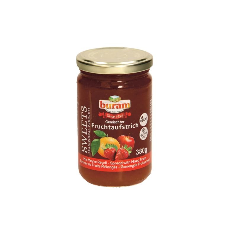 Birokrat - 3257 BURAM MARMELADA MEŠANO SADJE 380G - Image 1