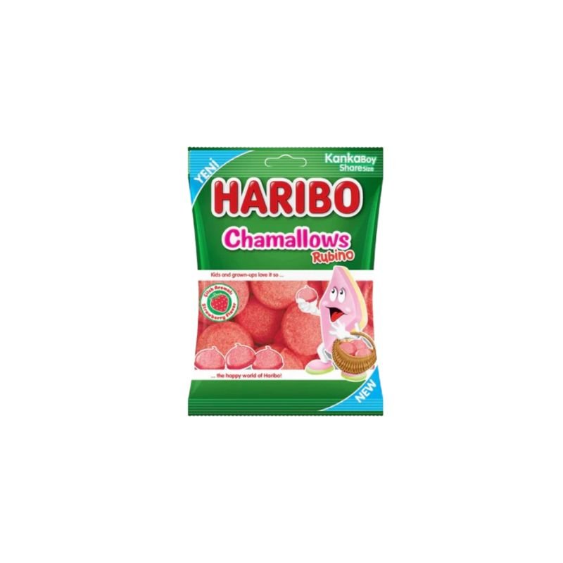 Untitled design (24) HARIBO CHAMALLOWS RUBINO 70G - Image 1