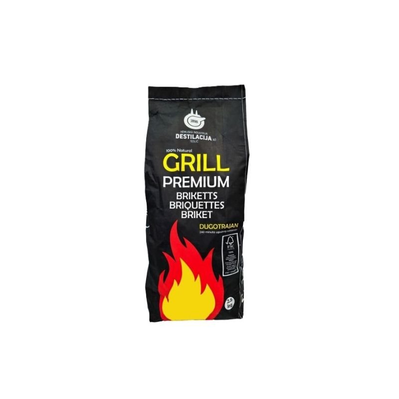 Birokrat - 16146 BRIKETI NA OGLJE ZA ŽAR 2,5KG - Image 1