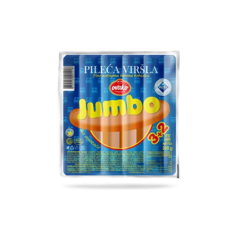 Birokrat - 16550 OVAKO JUMBO HRENOVKE 3+2 200G - Image 1
