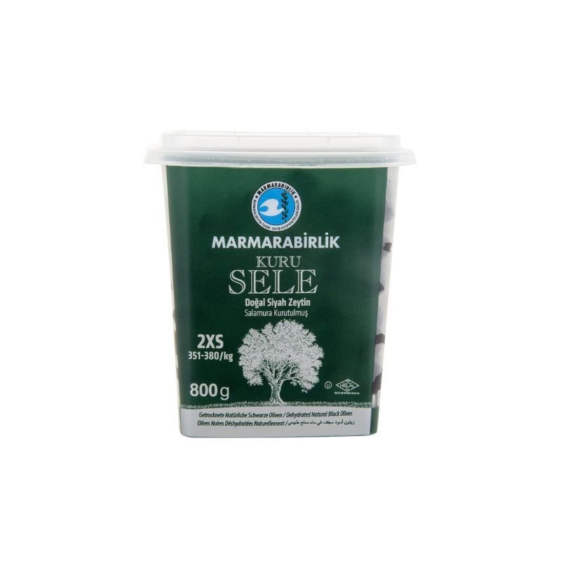 Birokrat - 3024 MARMARA B. KURU SELE ČRNE OLIVE 2XS 800G - Image 1