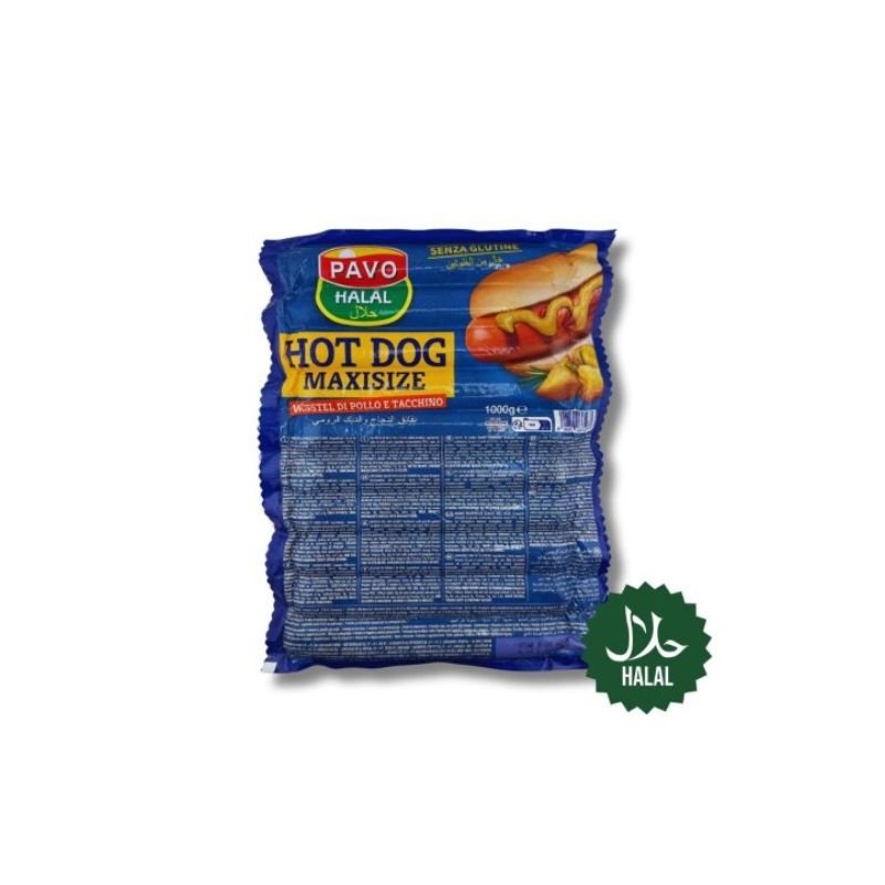 Birokrat - 6187 PAVO HOTDOG 1KG - Image 1