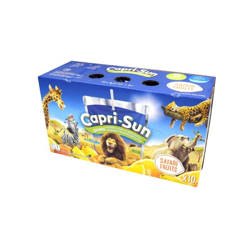 Birokrat - 69581 CAPRI-SUN SAFARI DRINK 10X0,2L 2L - Image 1