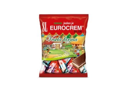 SWISSLION EUROCREM BLOK MINI VESELA FARMA 140G