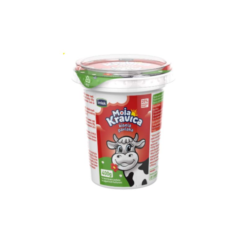 Birokrat - 10479 MOJA KRAVICA KISLA SMETANA 20% 400G - Image 1