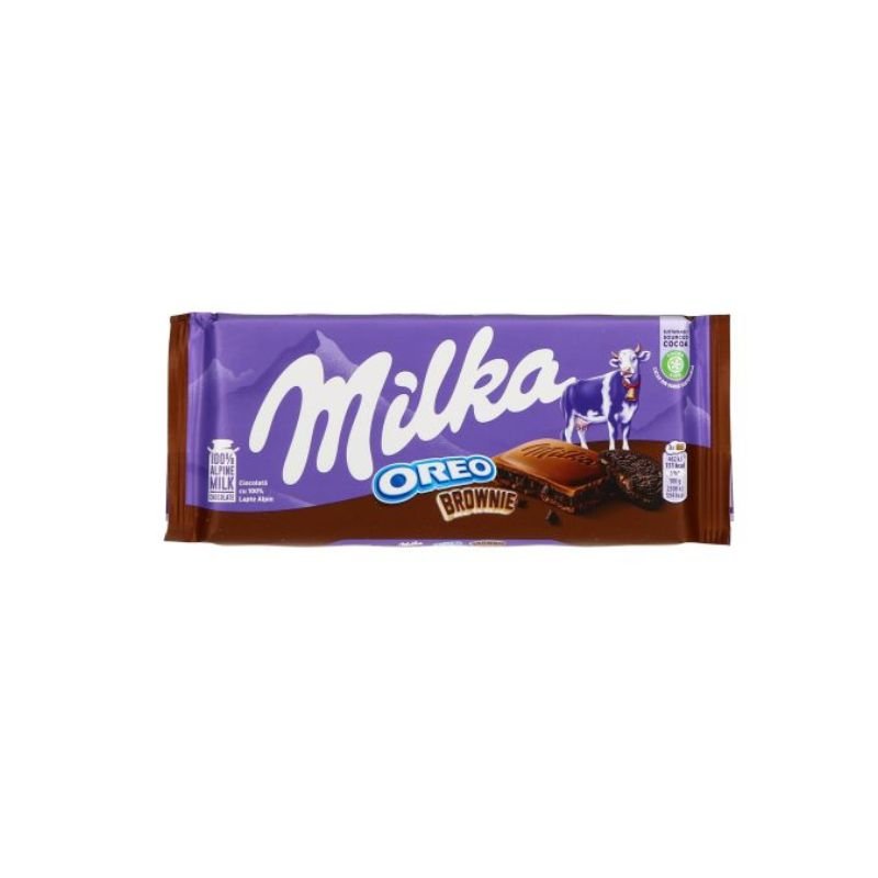 Birokrat - 5062 MILKA OREO BROWNIE 100G - Image 1