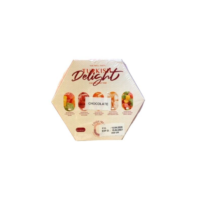 Birokrat - 7778 LOQUMLA ČOKOLADNI LOKUM 250G - Image 1