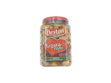 DESTAN ZELENE OLIVE NA ŽARU 900G (steklo)